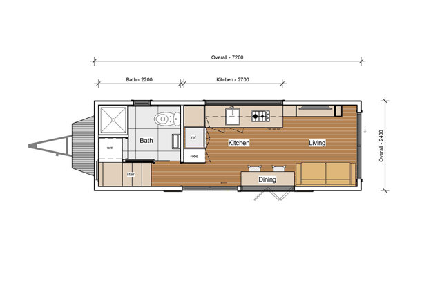 Aussie Tiny House - Mooloolaba 7.2