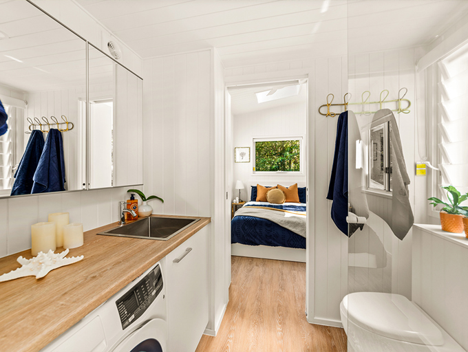 Casuarina 9.0 - Central bathroom/ensuite design