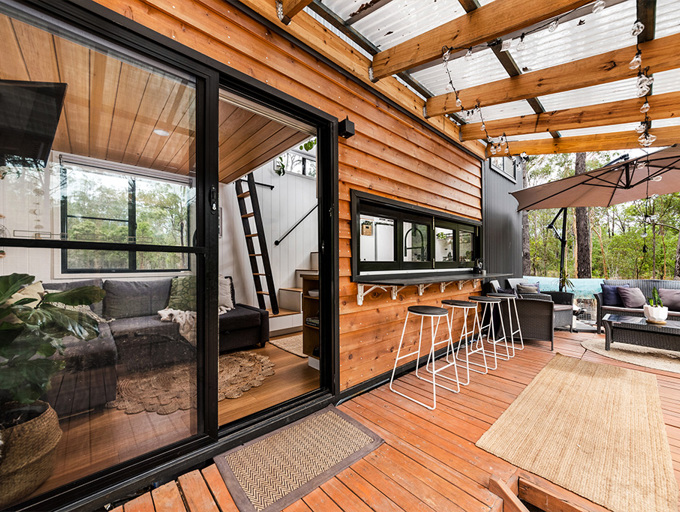 Teewah 7.2 - With External Cedar Cladding Feature Wall